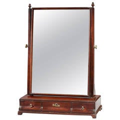 Mid-18th Century Mahogany Dressing Mirror 7