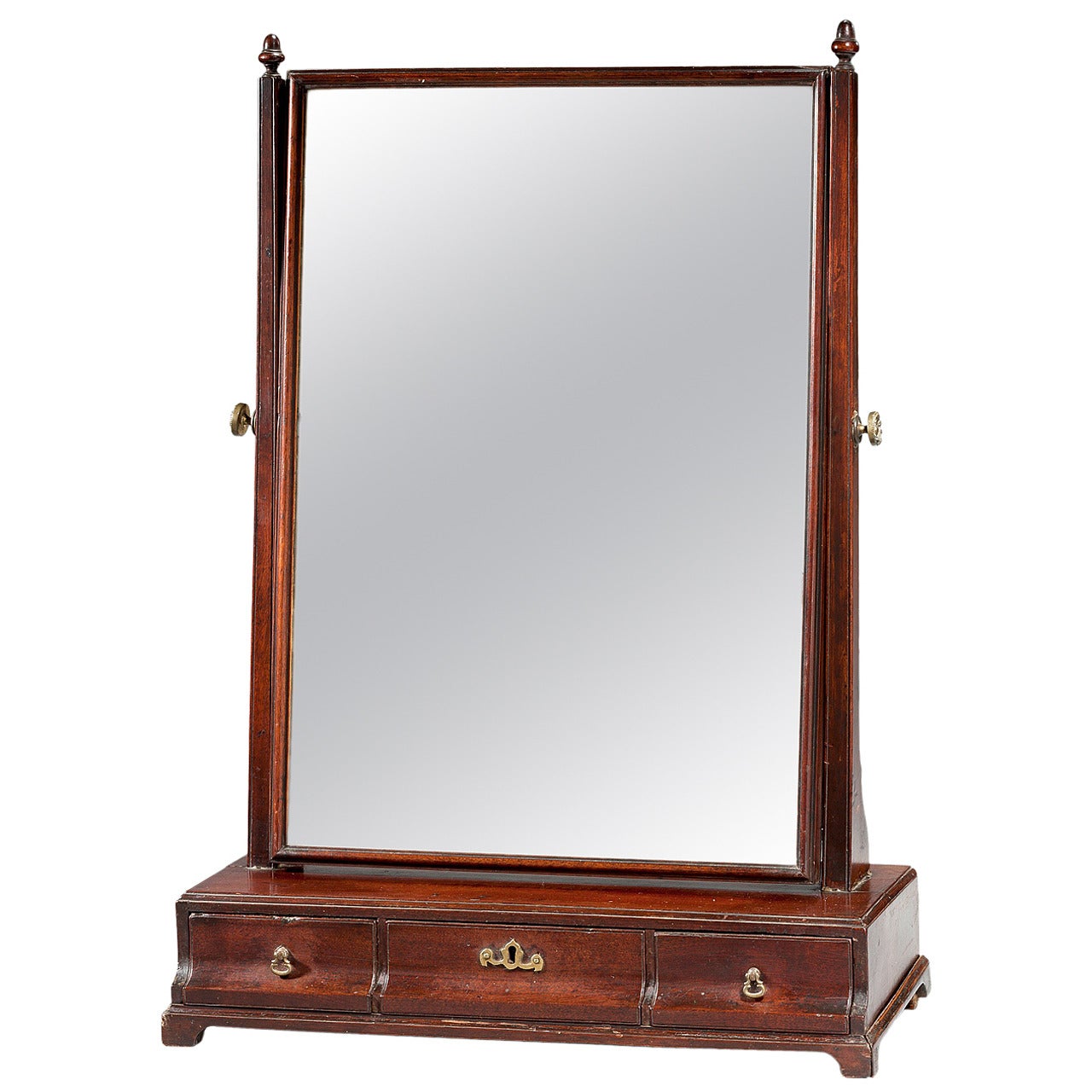 Mid-18th Century Mahogany Dressing Mirror