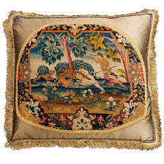 Cushion, Early 18th Century, Wool