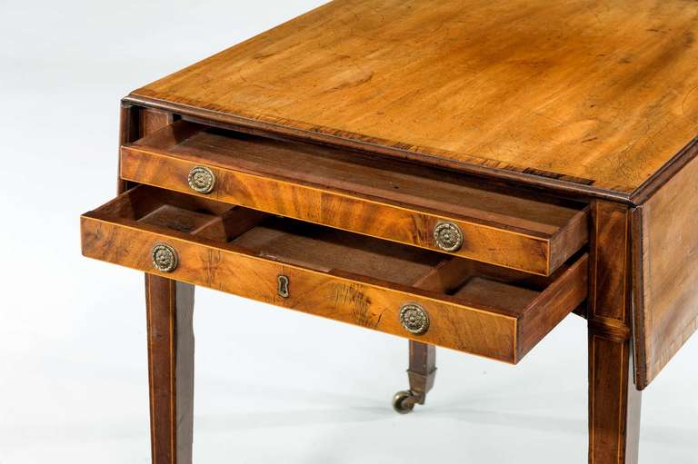 Chippendale Period Pembroke Table In Good Condition In Peterborough, Northamptonshire