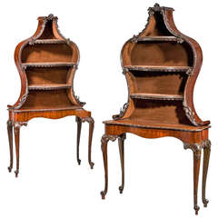 Pair of Late 19th Century Display Tables