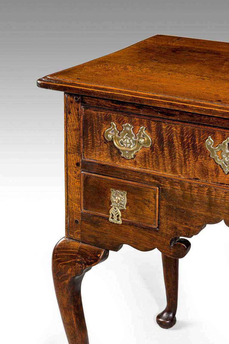 George II Period Oak Lowboy In Good Condition In Peterborough, Northamptonshire