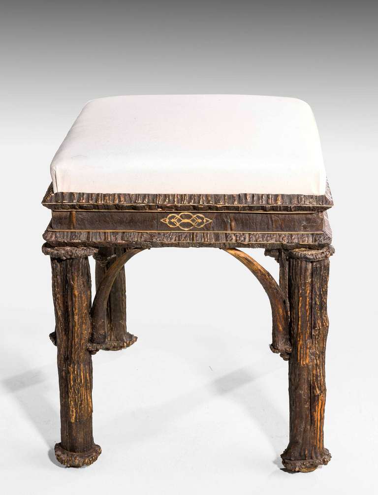 Early 19th Century Horn Stool 3