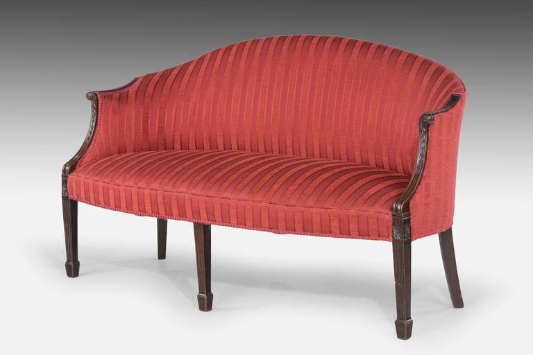 British George III Design Framed Sofa
