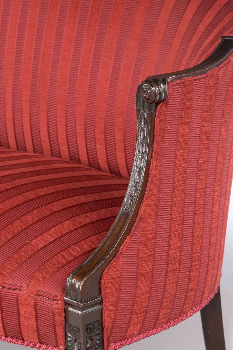 19th Century George III Design Framed Sofa