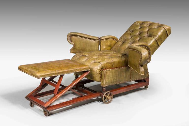British 19th Century Invalids Chair