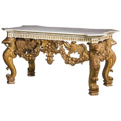 19th Century Giltwood Pier Table