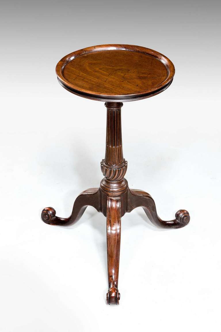 Chippendale Period Mahogany Kettle Stand