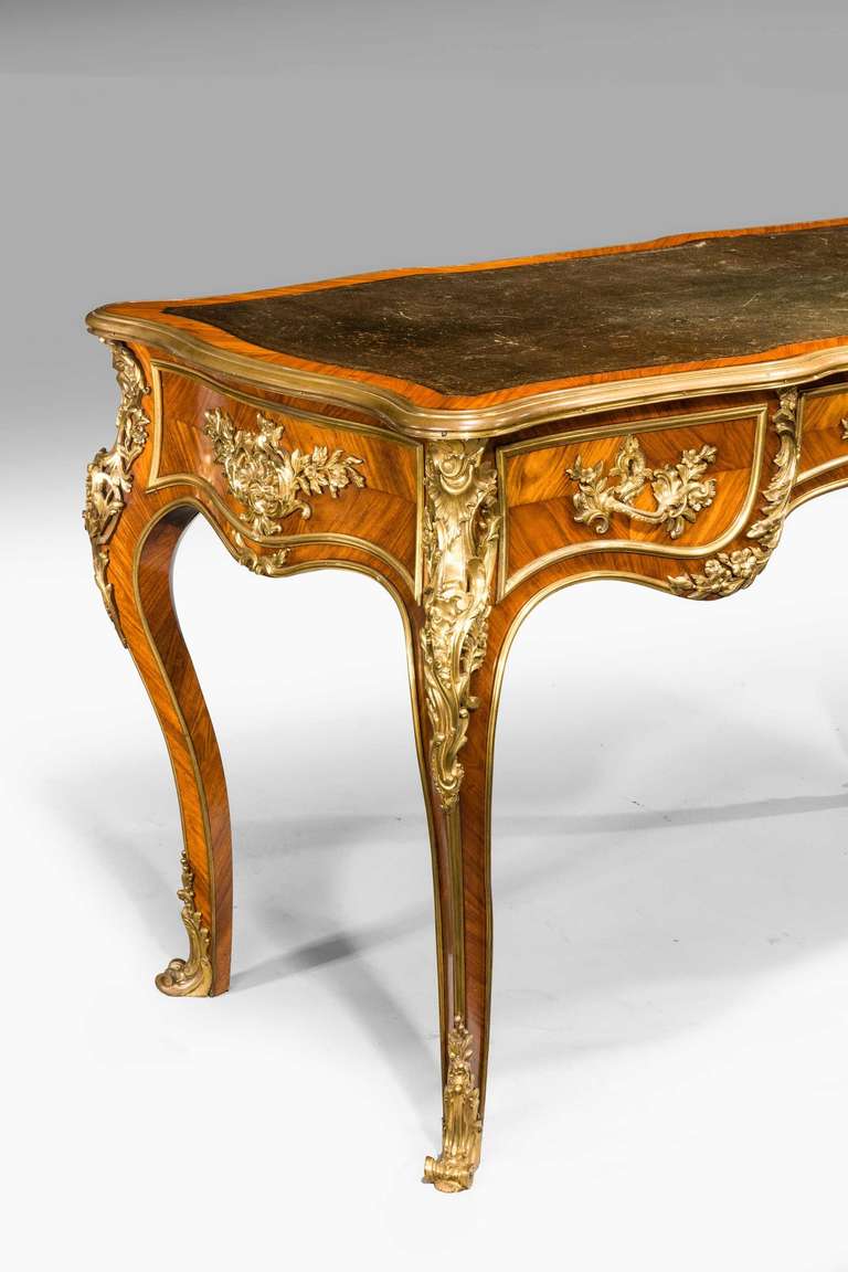19th Century Kingwood Writing Table by Gillows 1