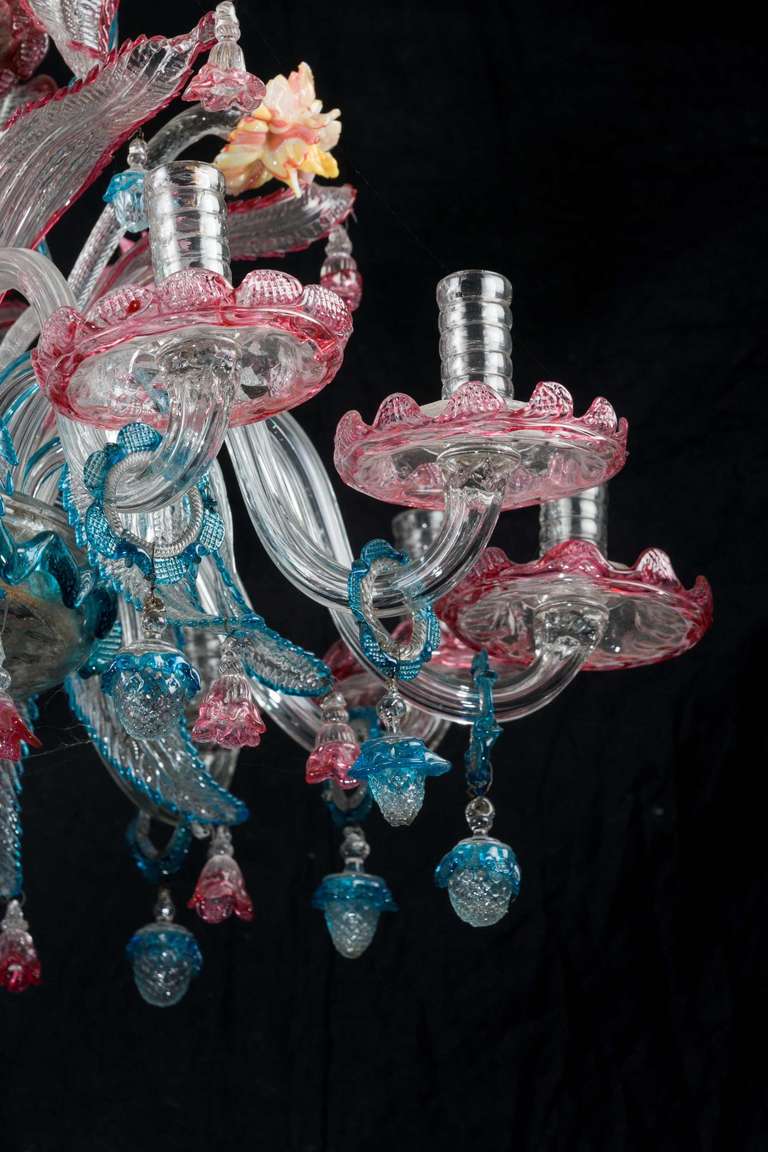 19th Century Murano Chandelier In Good Condition In Peterborough, Northamptonshire