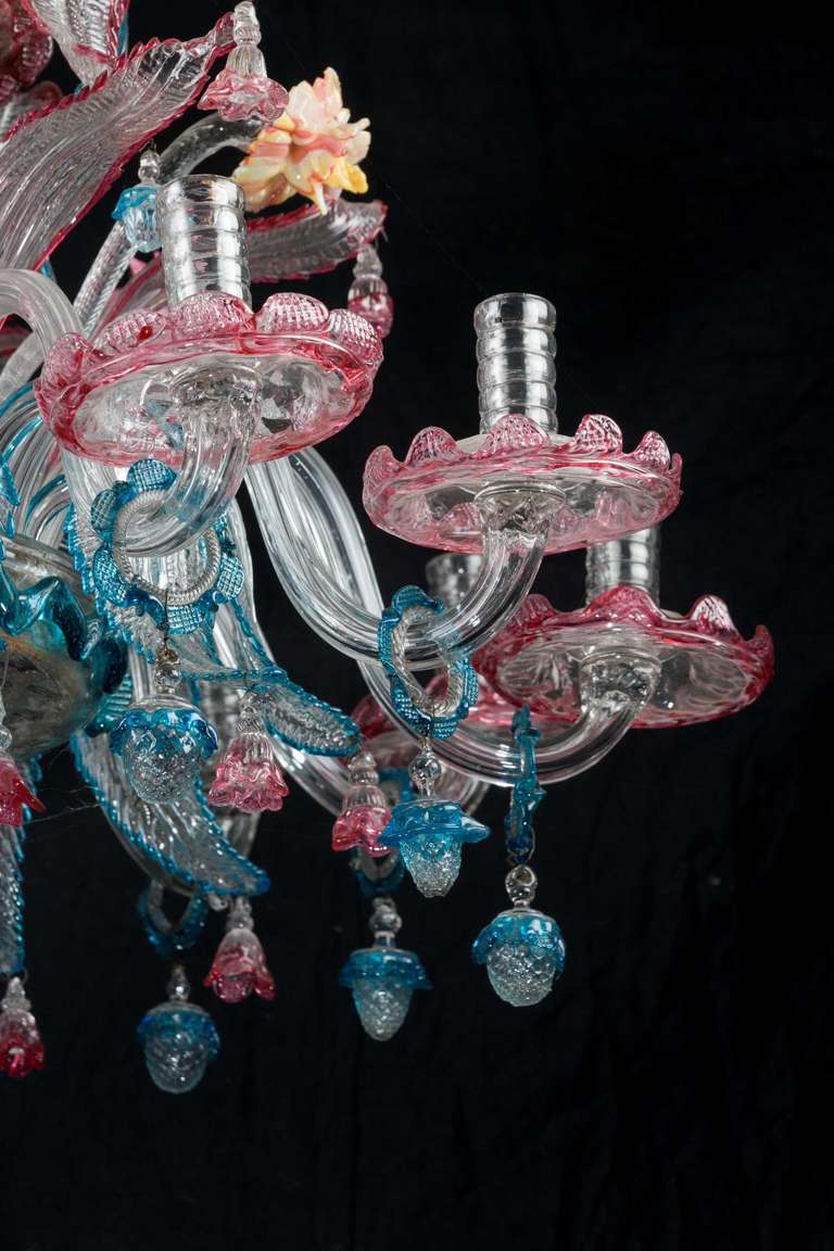 Lustre de Murano du 19e siècle Bon état à Peterborough, Northamptonshire