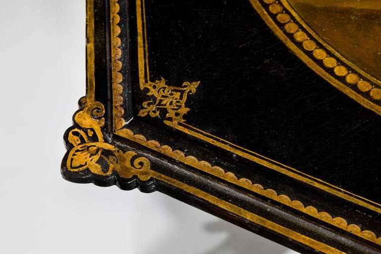 19th Century Painted Tripod Table 4