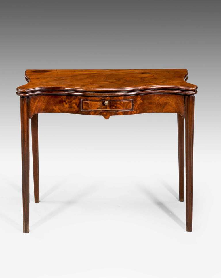 18th Century Mahogany Tea Table