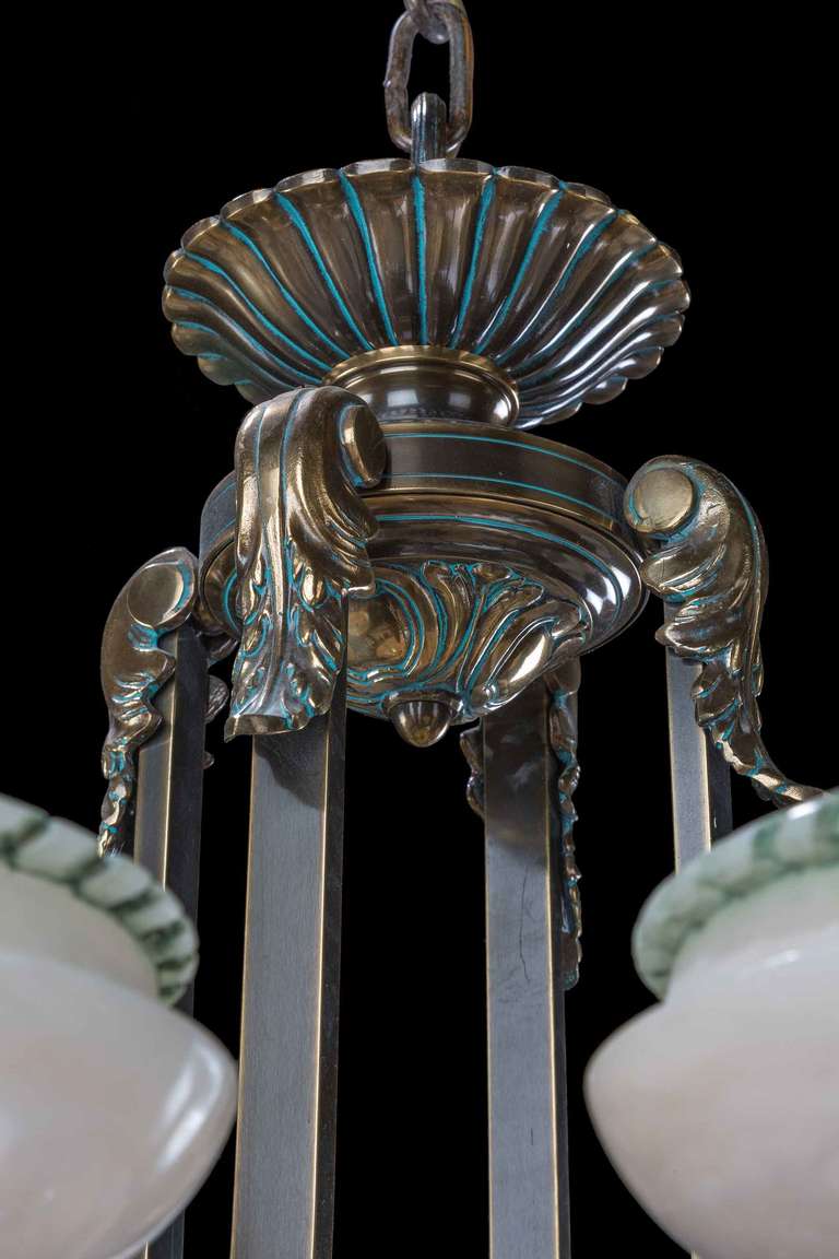 Early 20th Century Eight-Arm Chandelier 2