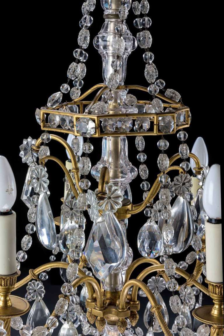 Early 20th Century Six-Arm Chandelier 2