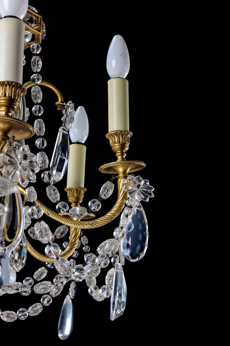 Early 20th Century Six-Arm Chandelier 4