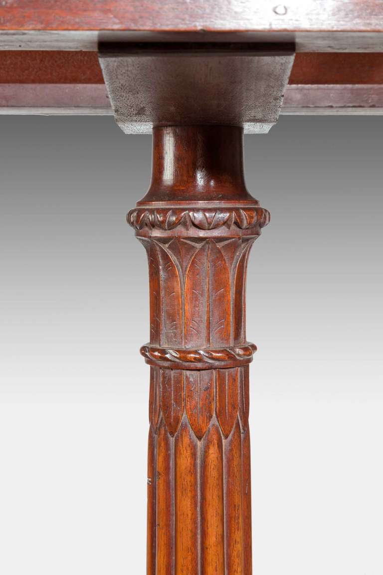 Chippendale Period Mahogany Reading or Writing Table In Good Condition In Peterborough, Northamptonshire