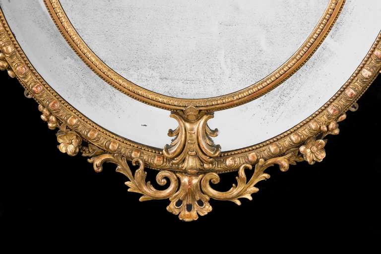 19th Century Giltwood Mirror For Sale 1