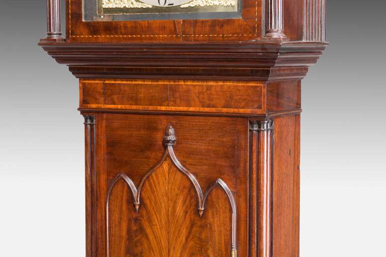 George III Period Longcase Clock by Peter Clare of Manchester 1