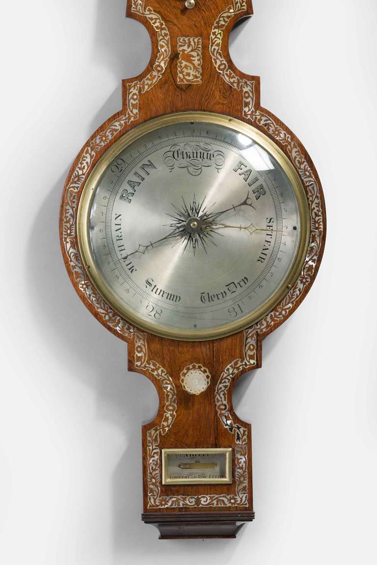 Regency Period 10ins Dial Barometer In Good Condition In Peterborough, Northamptonshire