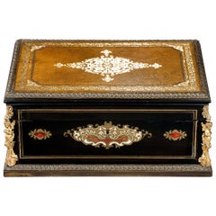 Mid 19th century French Ebonized Box