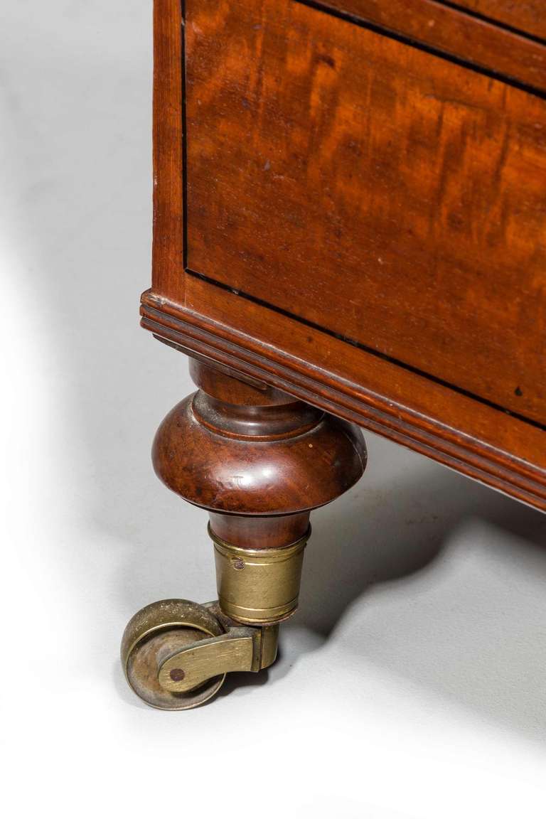 19th Century Regency Period Mahogany Davenport Desk For Sale