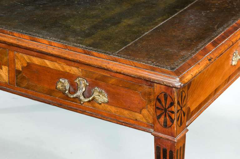 British George III Period Mahogany Writing Table