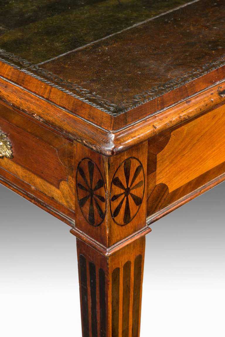 George III Period Mahogany Writing Table In Good Condition In Peterborough, Northamptonshire