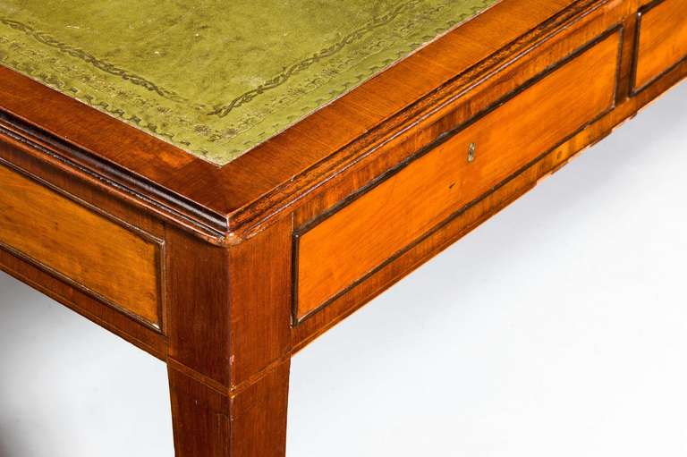 Regency Period Mahogany Writing Table In Good Condition In Peterborough, Northamptonshire