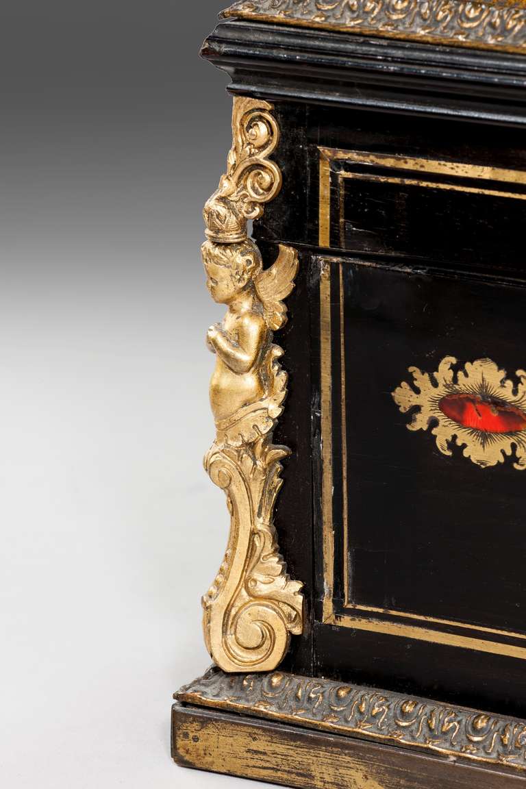 Mid 19th century French Ebonized Box 1