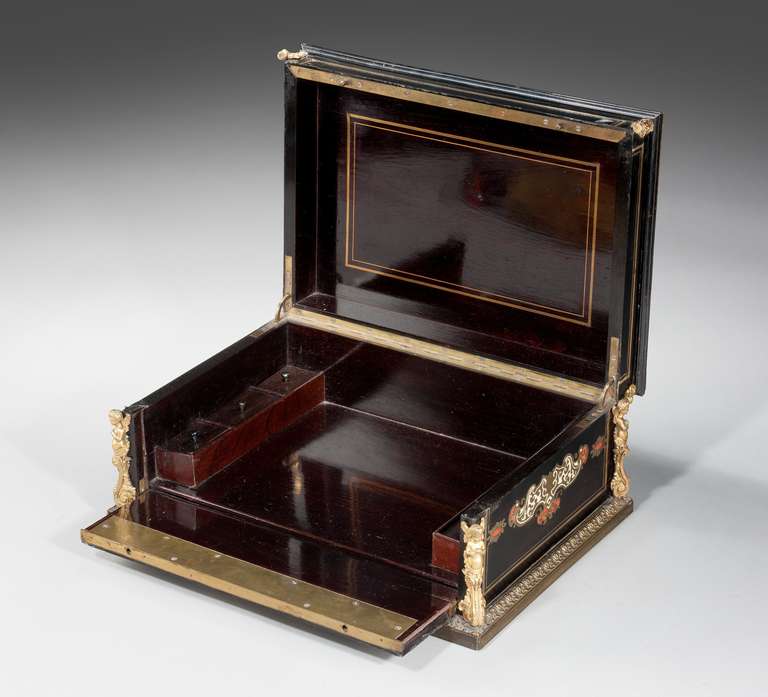 Mid 19th century French Ebonized Box 2