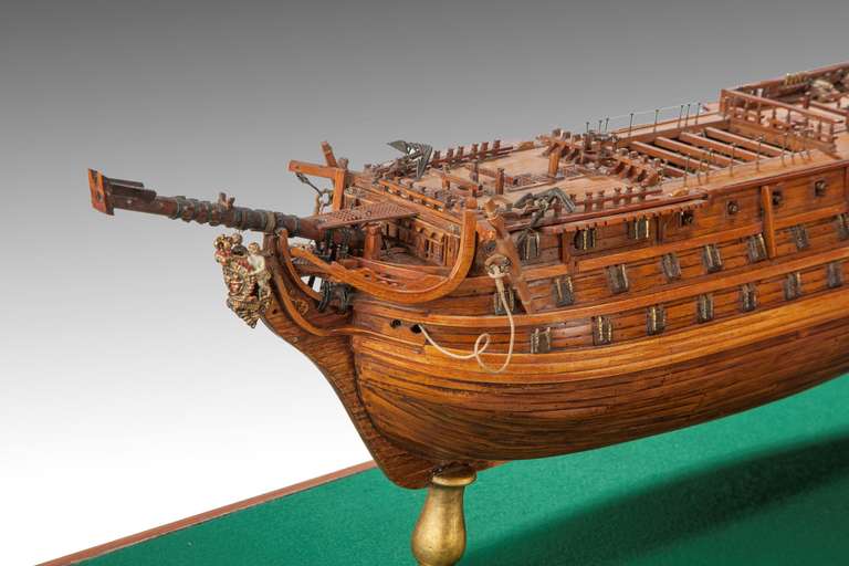 English 19th Century Model of Nelson's Flagship 'Victory'