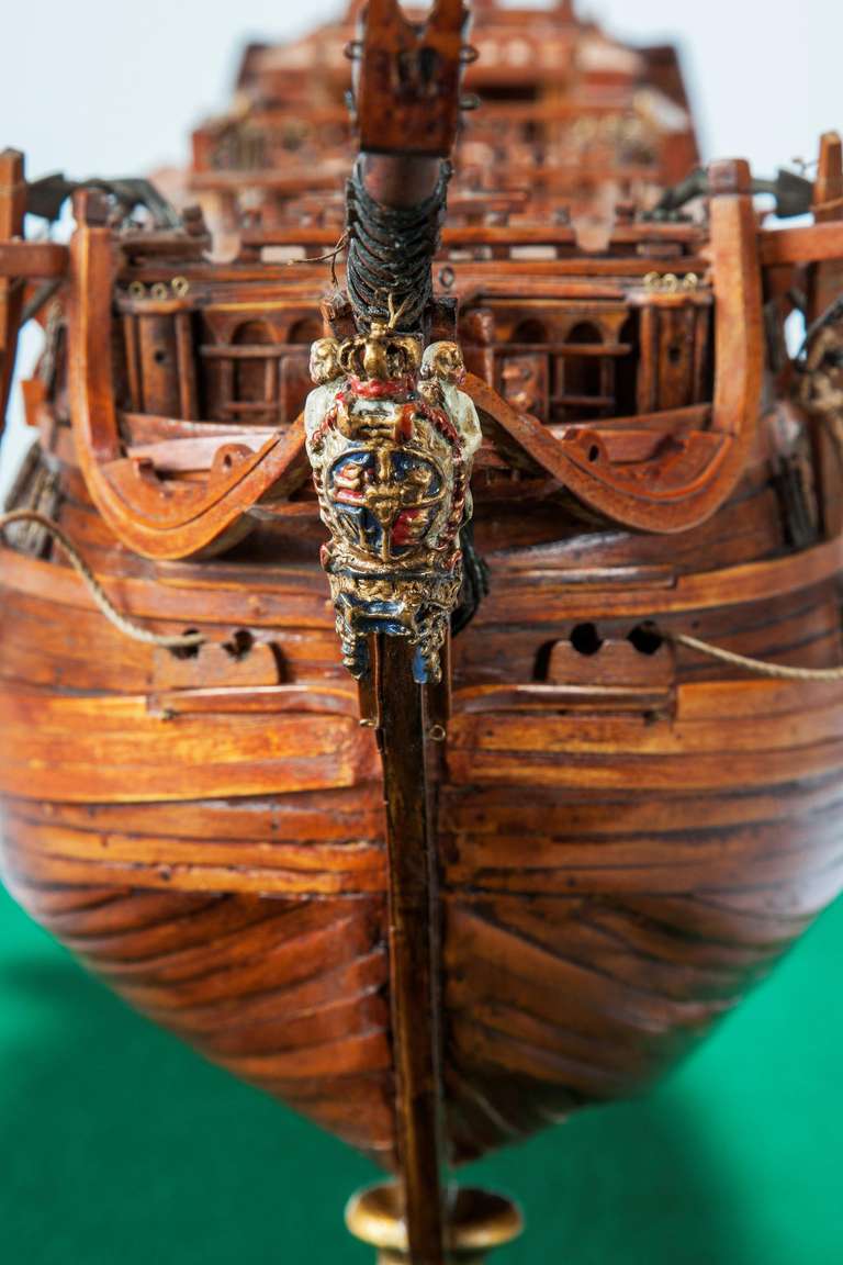 19th Century Model of Nelson's Flagship 'Victory' 3