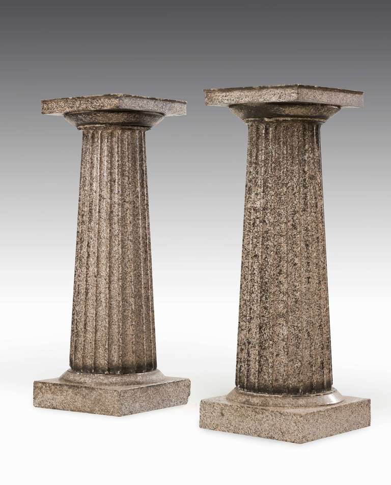 granite pedestals