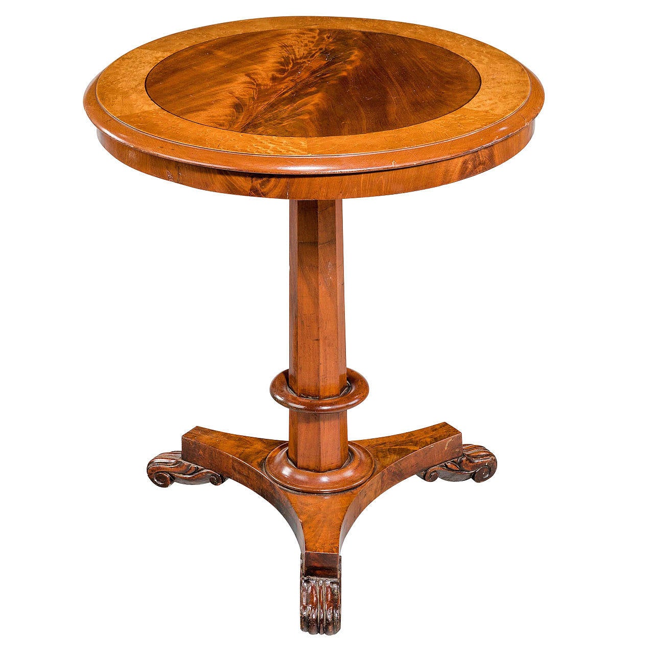 Regency Period Mahogany Centre Table For Sale at 1stdibs