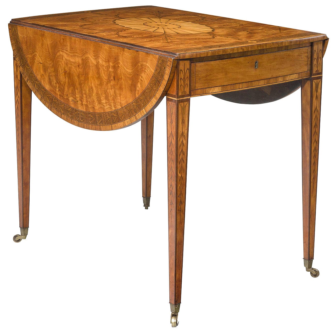 Late 18th Century Satinwood Pembroke Table