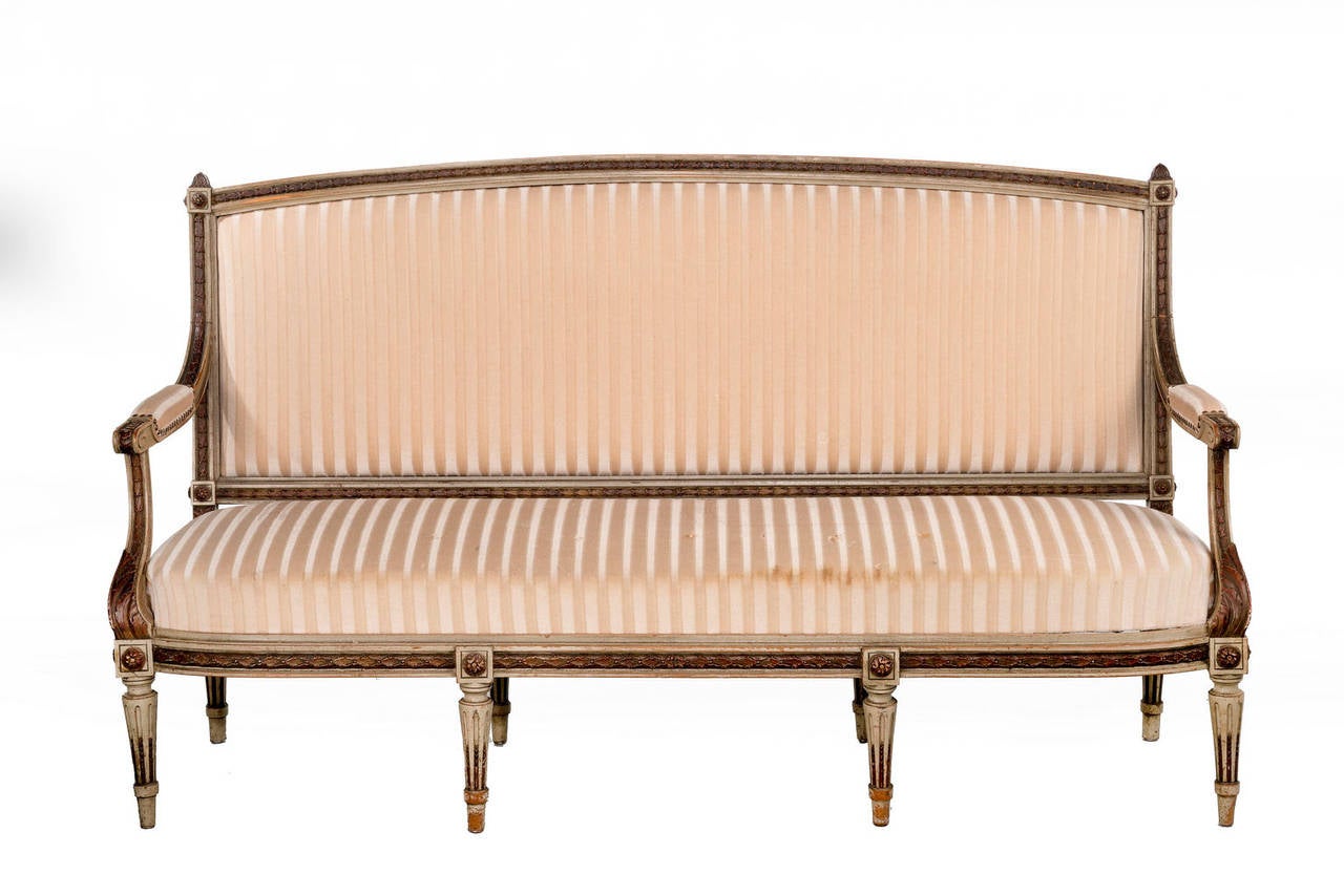19th Century Five-Piece French Salon Suite