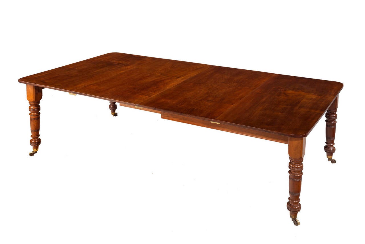 Late Regency Period Square Dining Table 1
