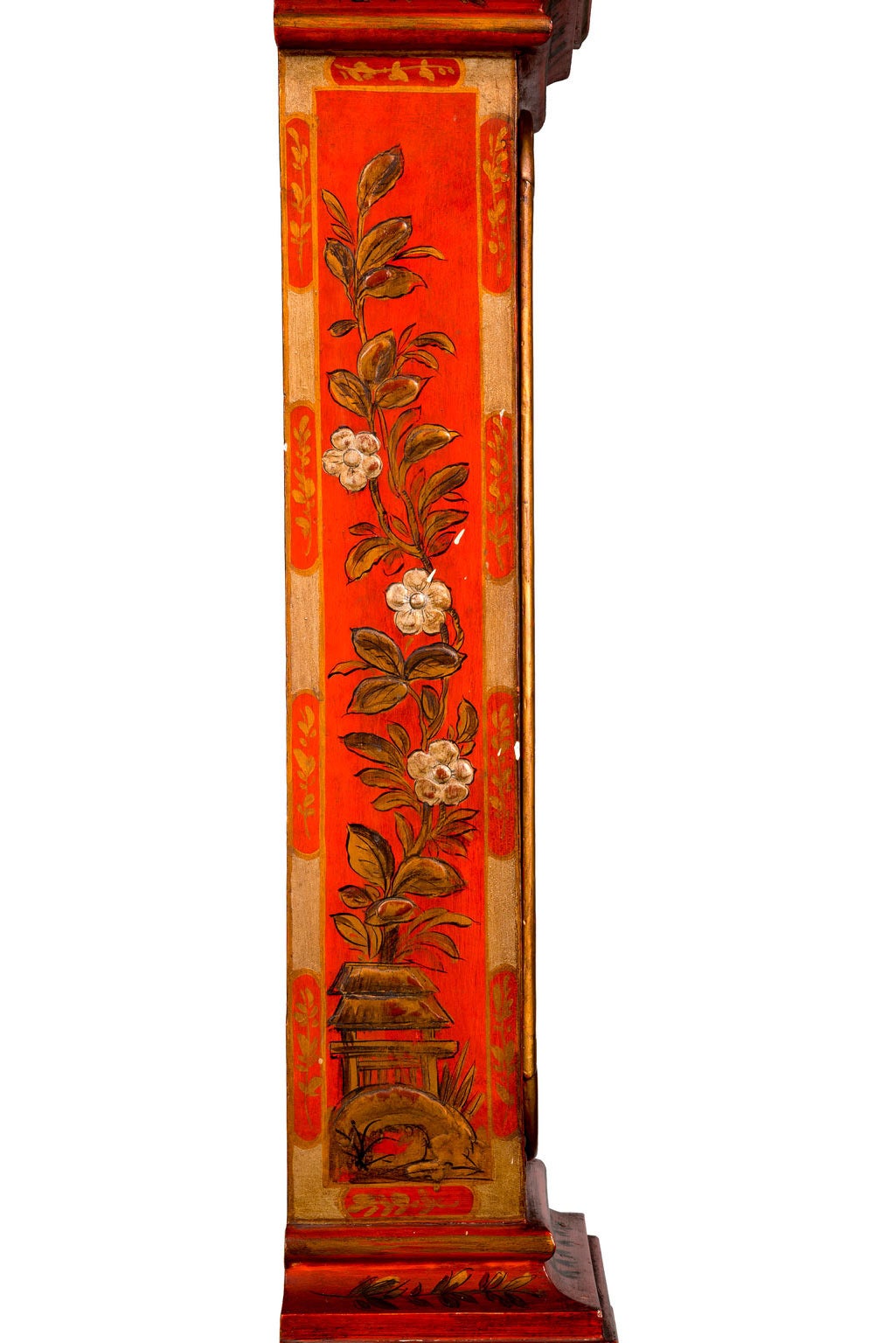 Early 20th Century Chinoiserie Granddaughter Clock 1