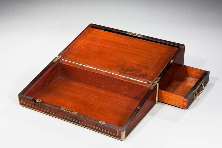 English 19th Century Period Writing Box