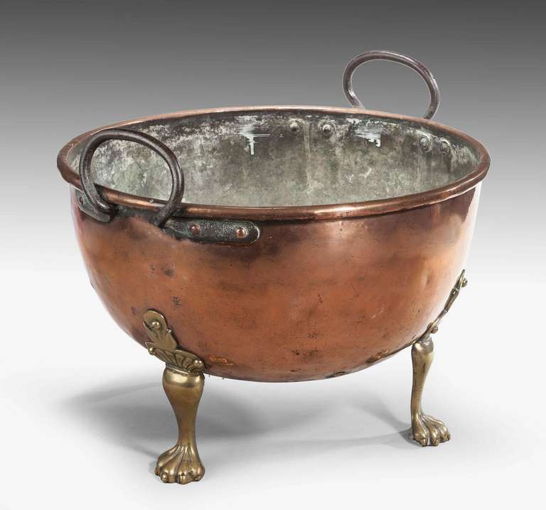 British Early 19th Century Copper Container