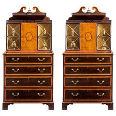 Pair of George III Period Pier Cabinets 3