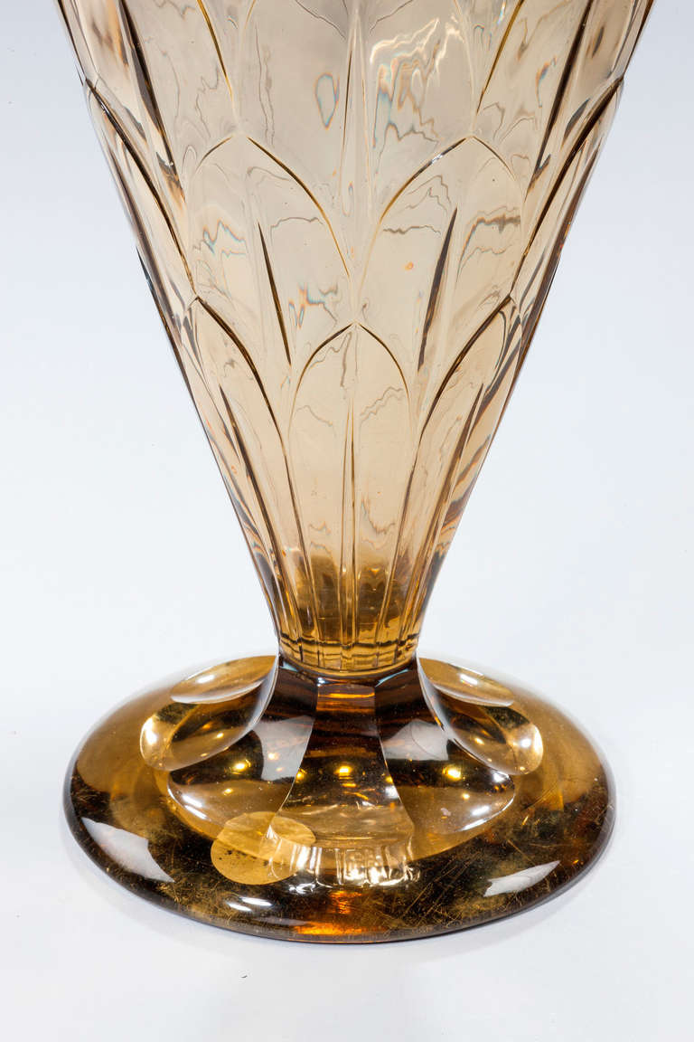 Art Deco Tall Vase In Good Condition In Peterborough, Northamptonshire