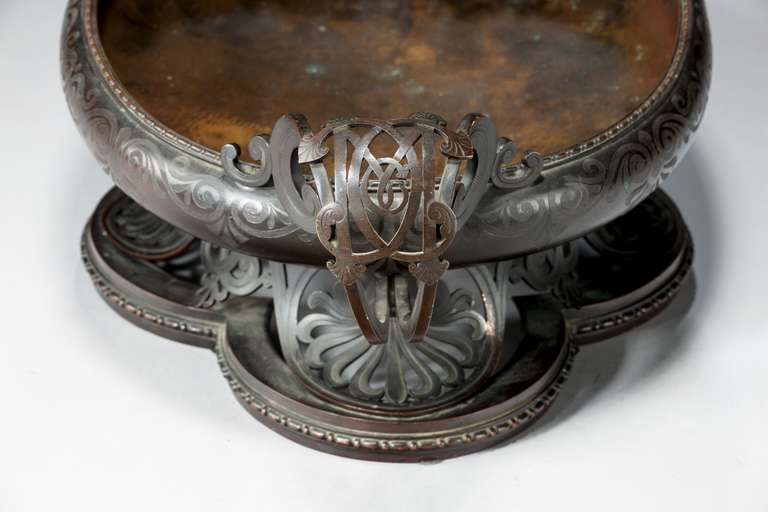 19th Century Bronze Bowl 3