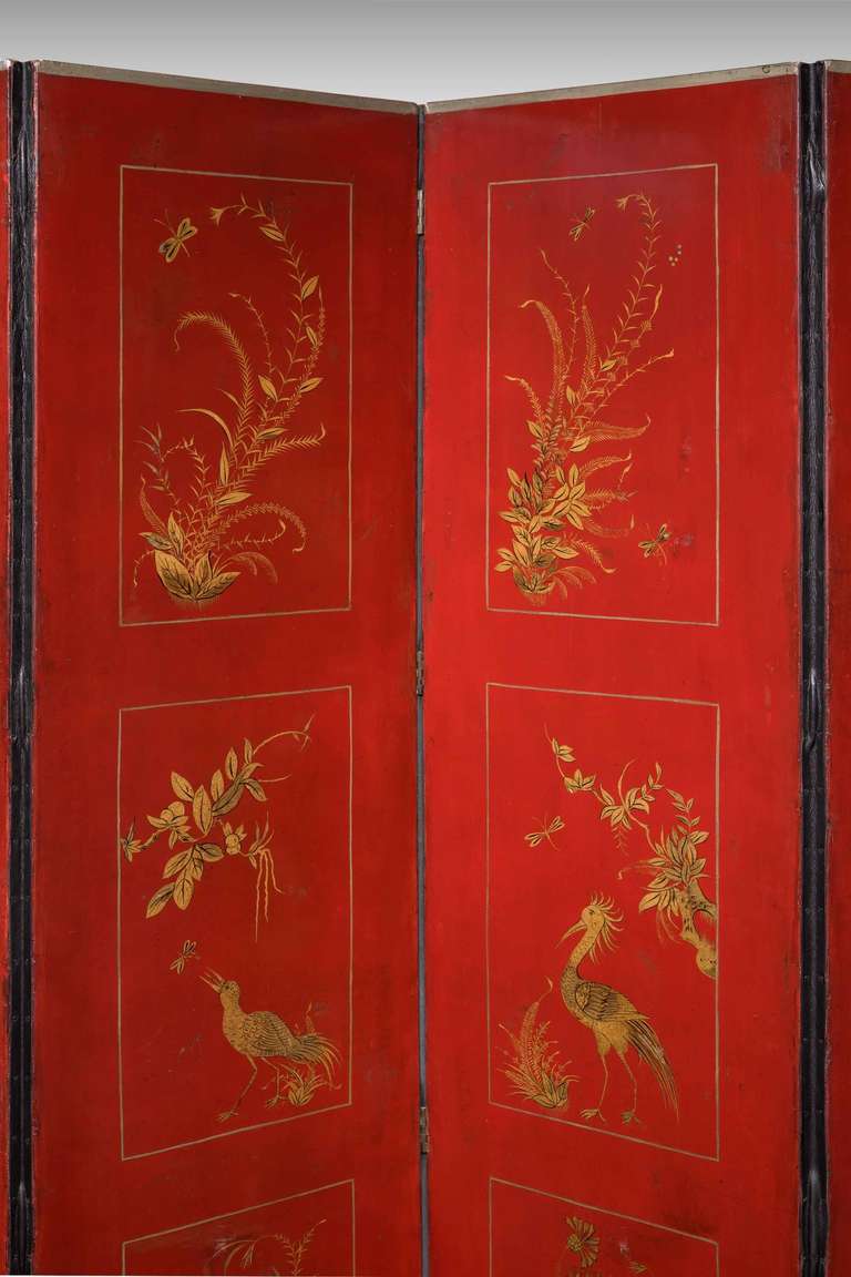 Mid to Late 19th Century Six Fold Screen  4