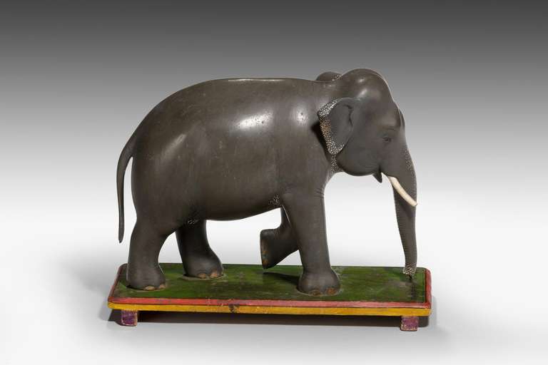 Indian Papier Mâché Elephant at 1stDibs
