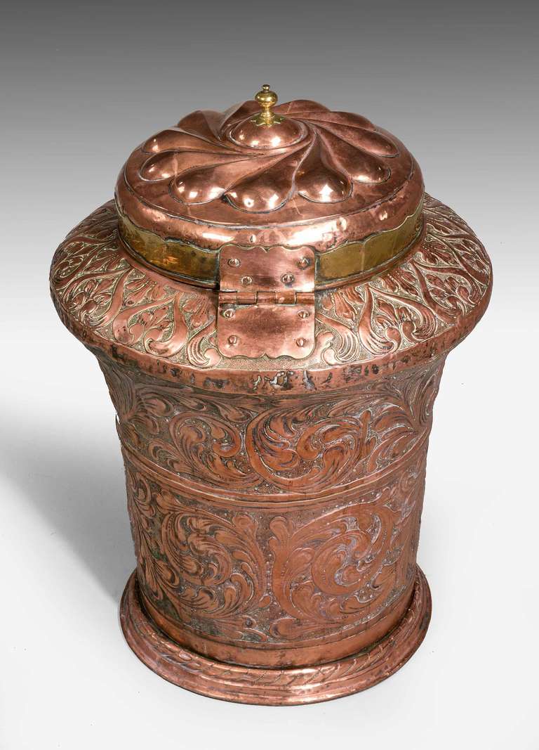 Mid-19th Century Eastern Lidded Vase 1