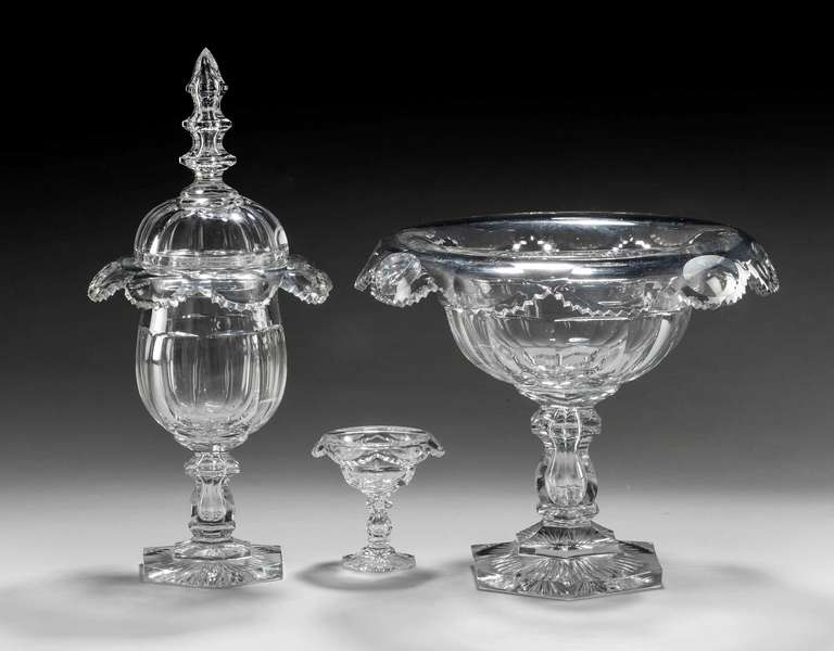 Suite of Seven Mid-19th Century Table Glass 2