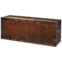 Lead Lined Oak Water Butt Trunk