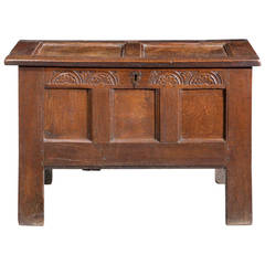 Antique Late 17th Century Oak Kist